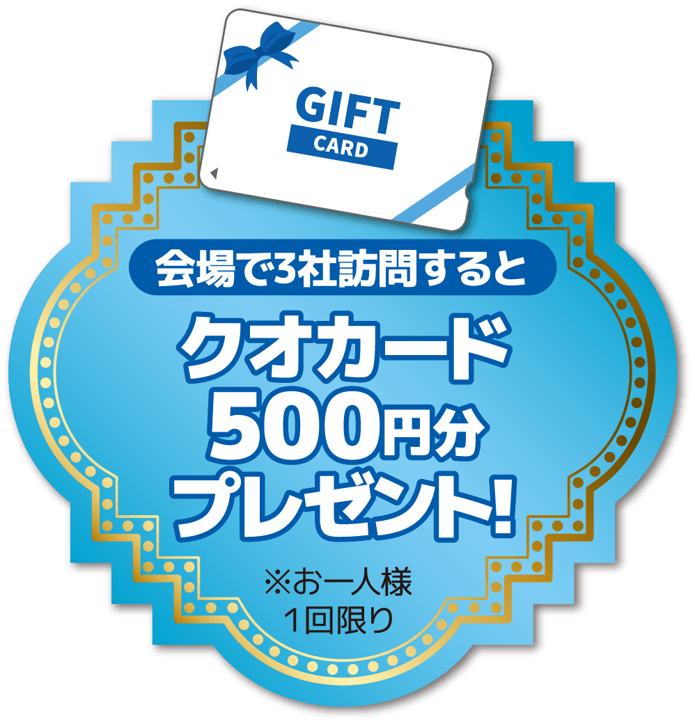 QUOカードプレゼント